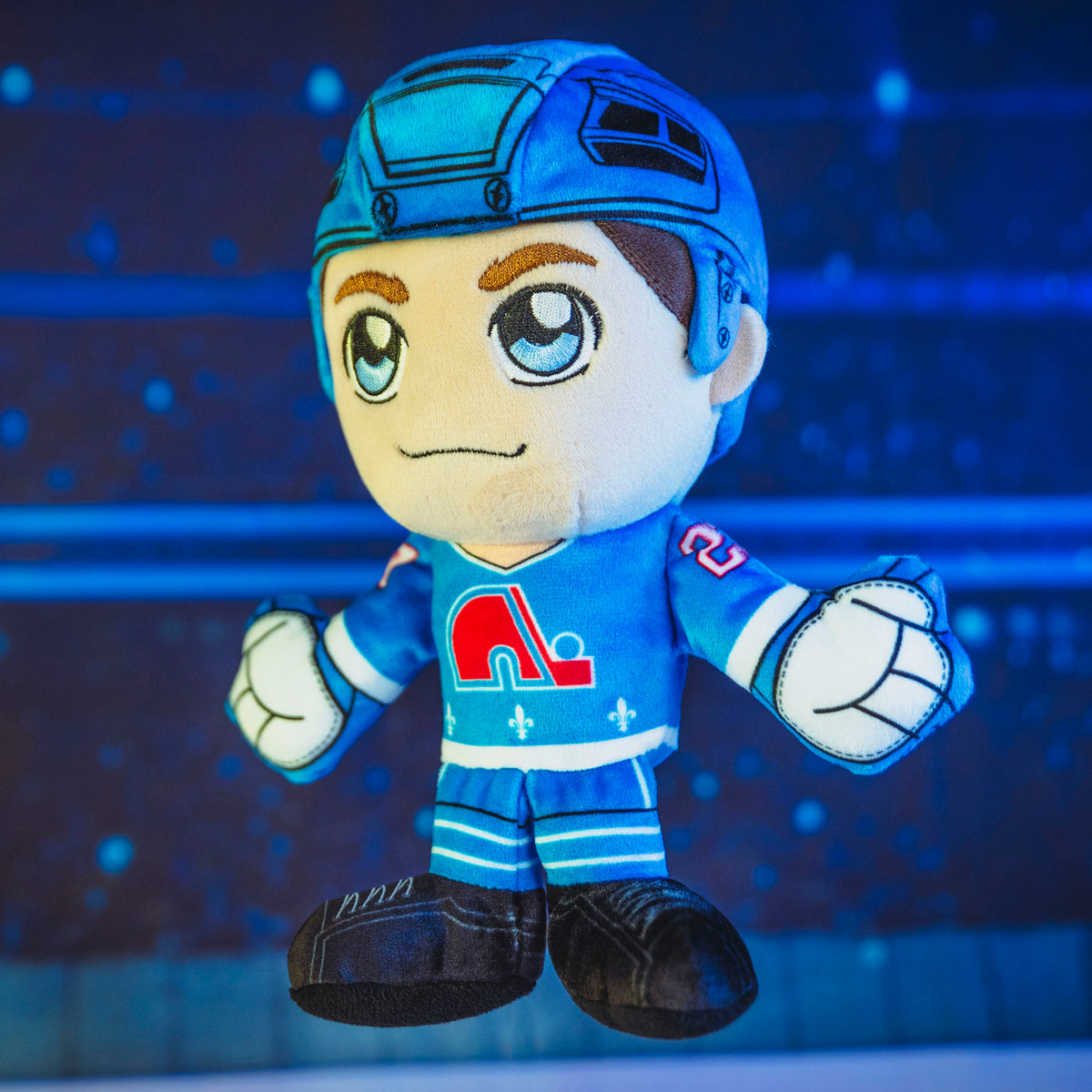 Quebec Nordiques Peter Forsberg 8&quot; Kuricha Plush