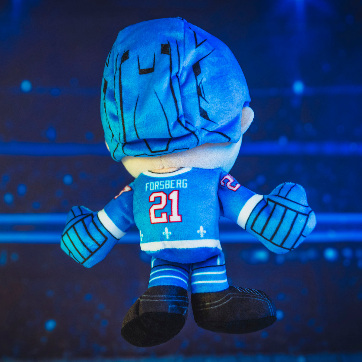 Quebec Nordiques Peter Forsberg 8&quot; Kuricha Plush