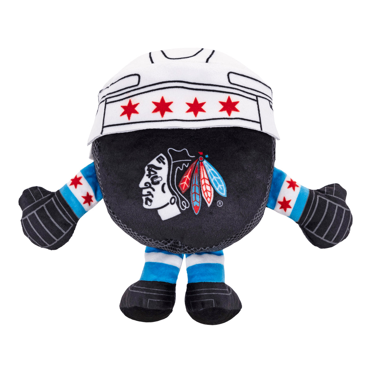 Chicago Blackhawks 8&quot; Kuricha Hockey Puck Plush (4 Stars)