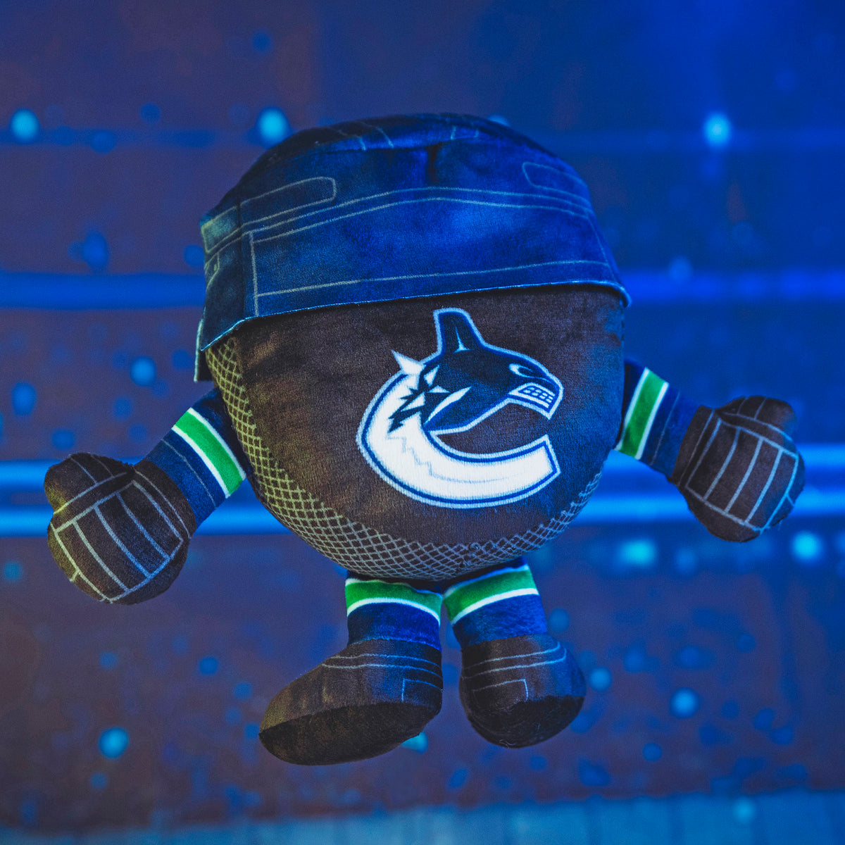 Vancouver Canucks 8&quot; Kuricha Hockey Puck Plush