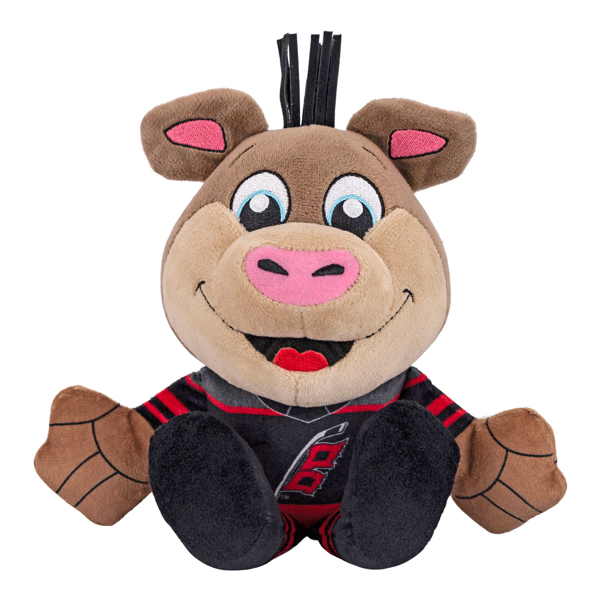 Carolina Hurricanes Stormy 8&quot; Kuricha Mascot Plush (Black Uniform)