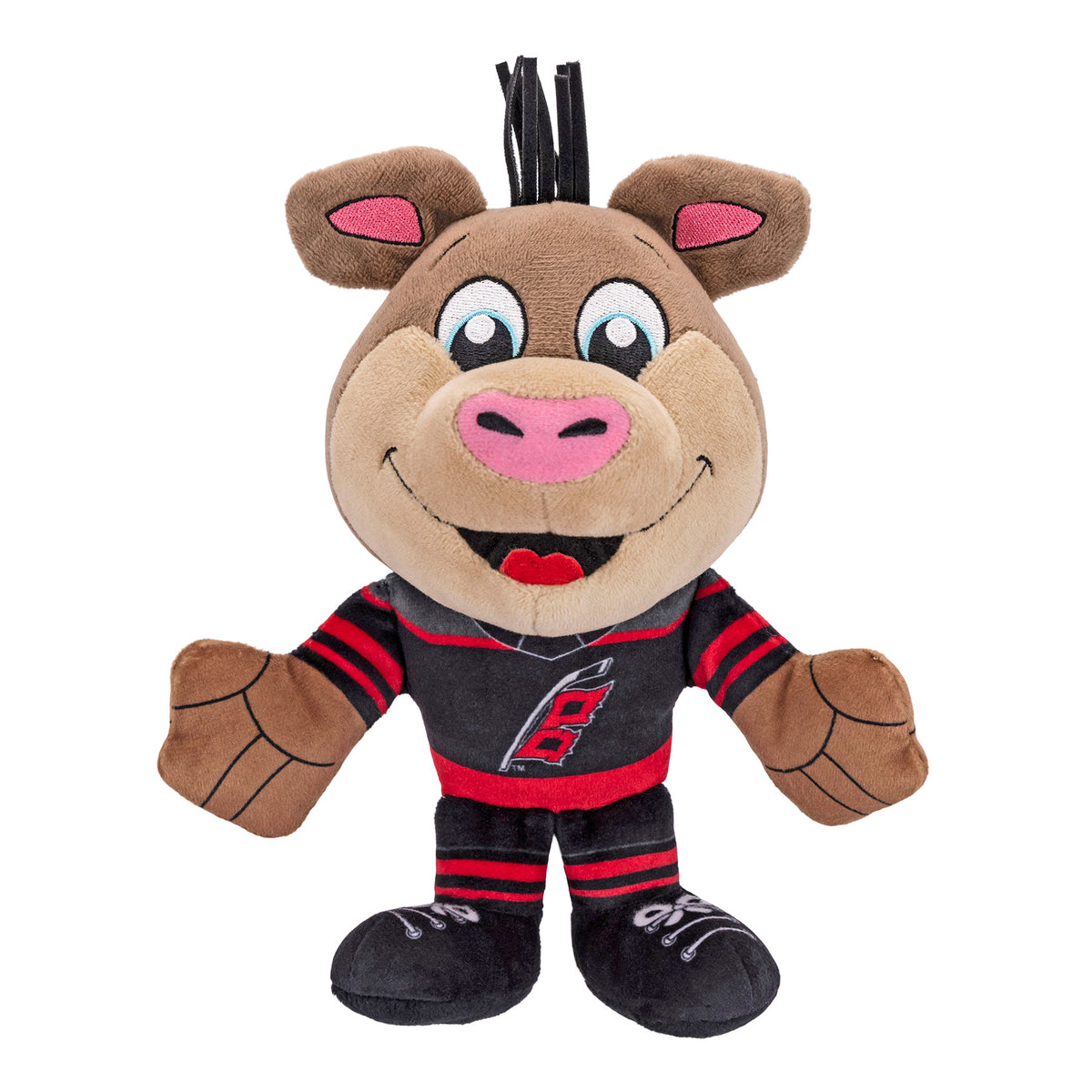 Carolina Hurricanes Stormy 8&quot; Kuricha Mascot Plush (Black Uniform)