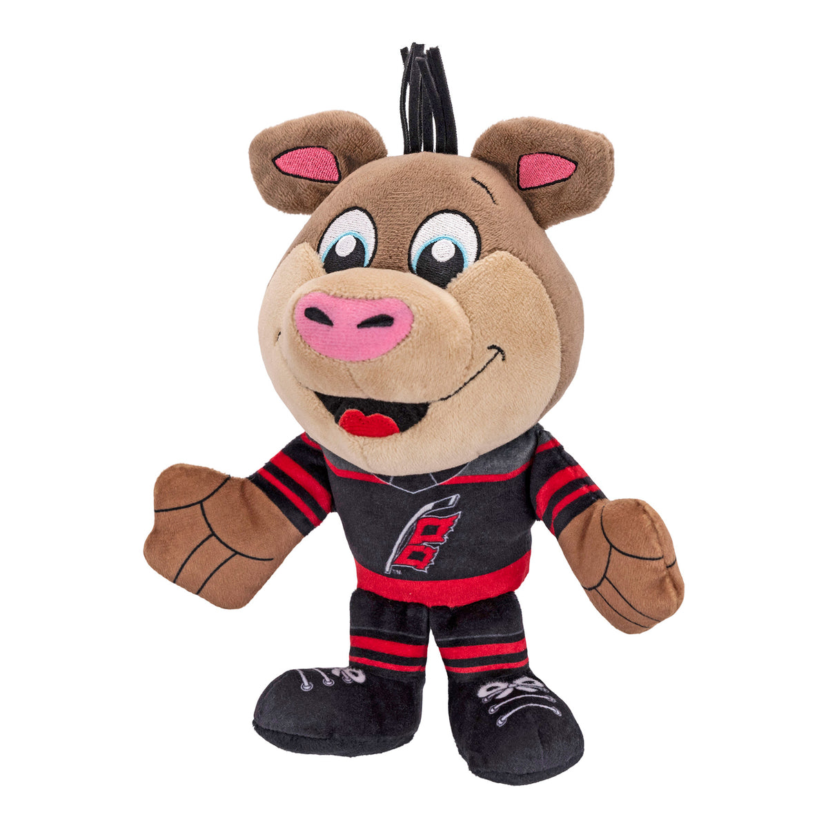 Carolina Hurricanes Stormy 8&quot; Kuricha Mascot Plush (Black Uniform)