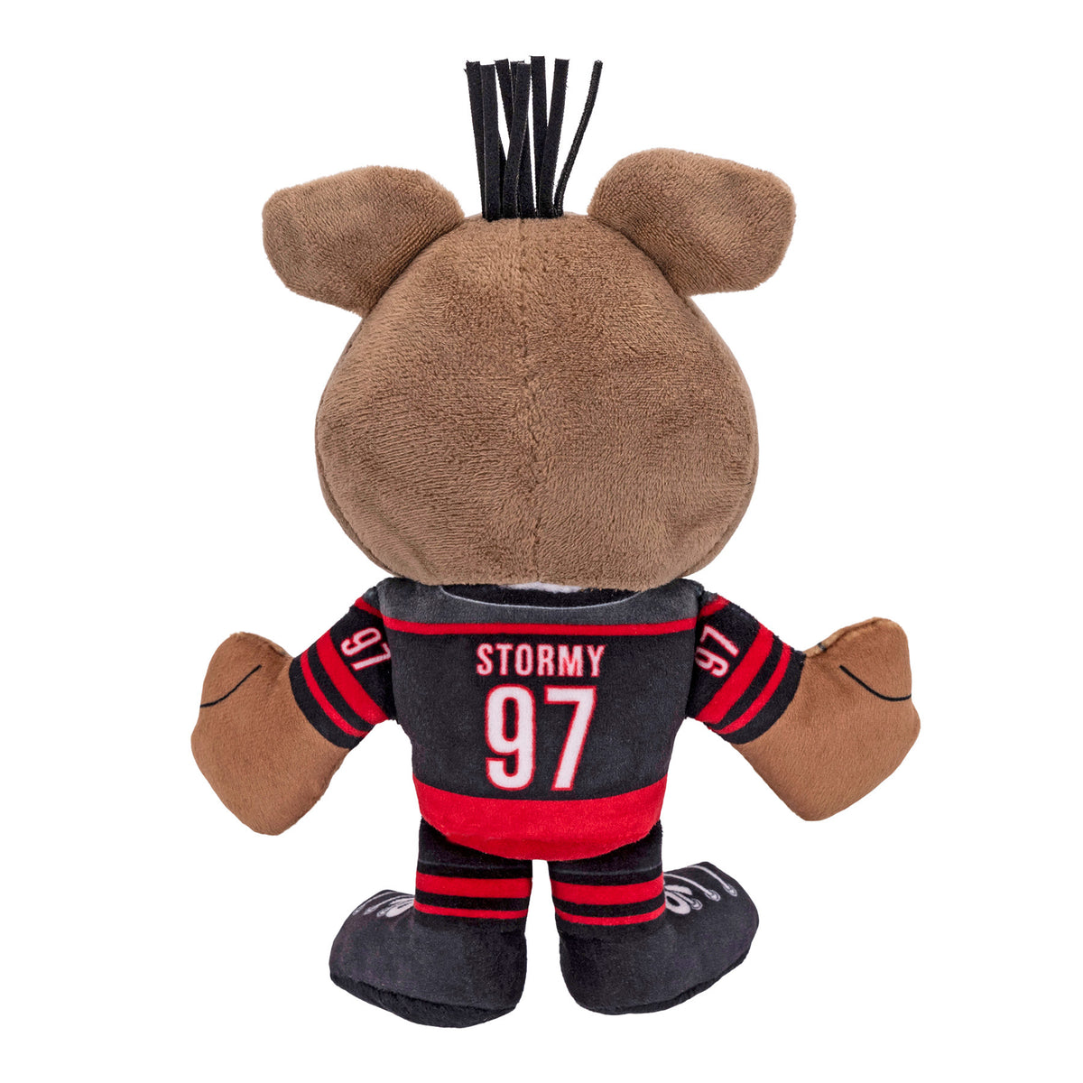 Carolina Hurricanes Stormy 8&quot; Kuricha Mascot Plush (Black Uniform)