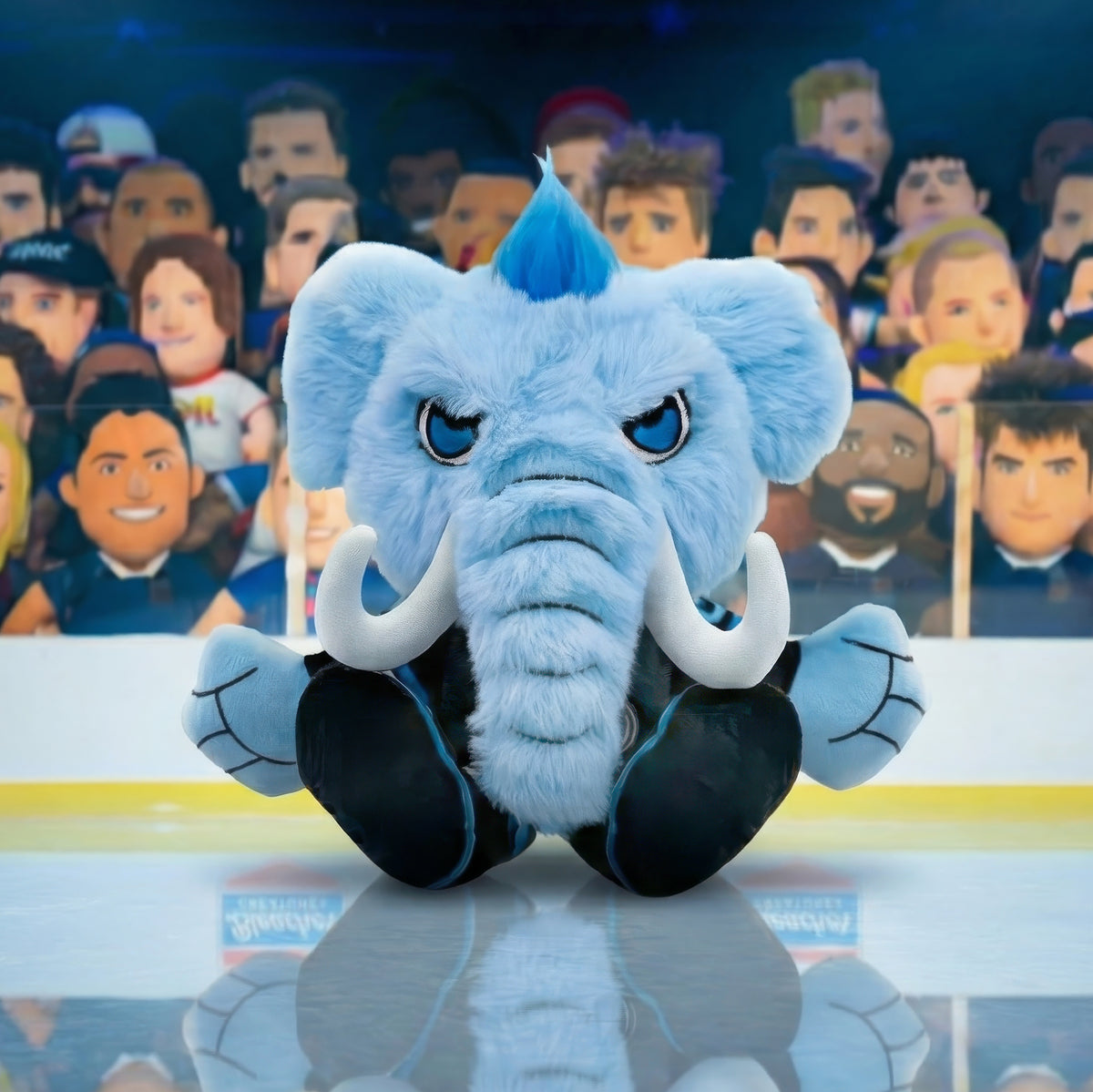 Utah Mammoth 8" Kuricha Mascot Plush