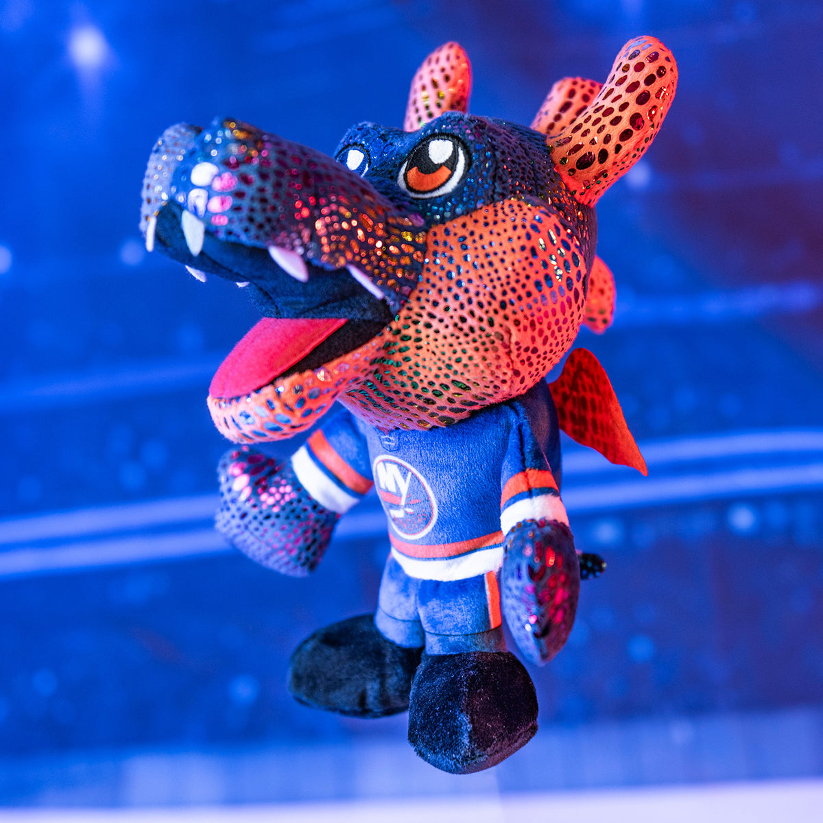 New York Islanders Sparky The Dragon 8" Metallic Mascot Kuricha  Plush