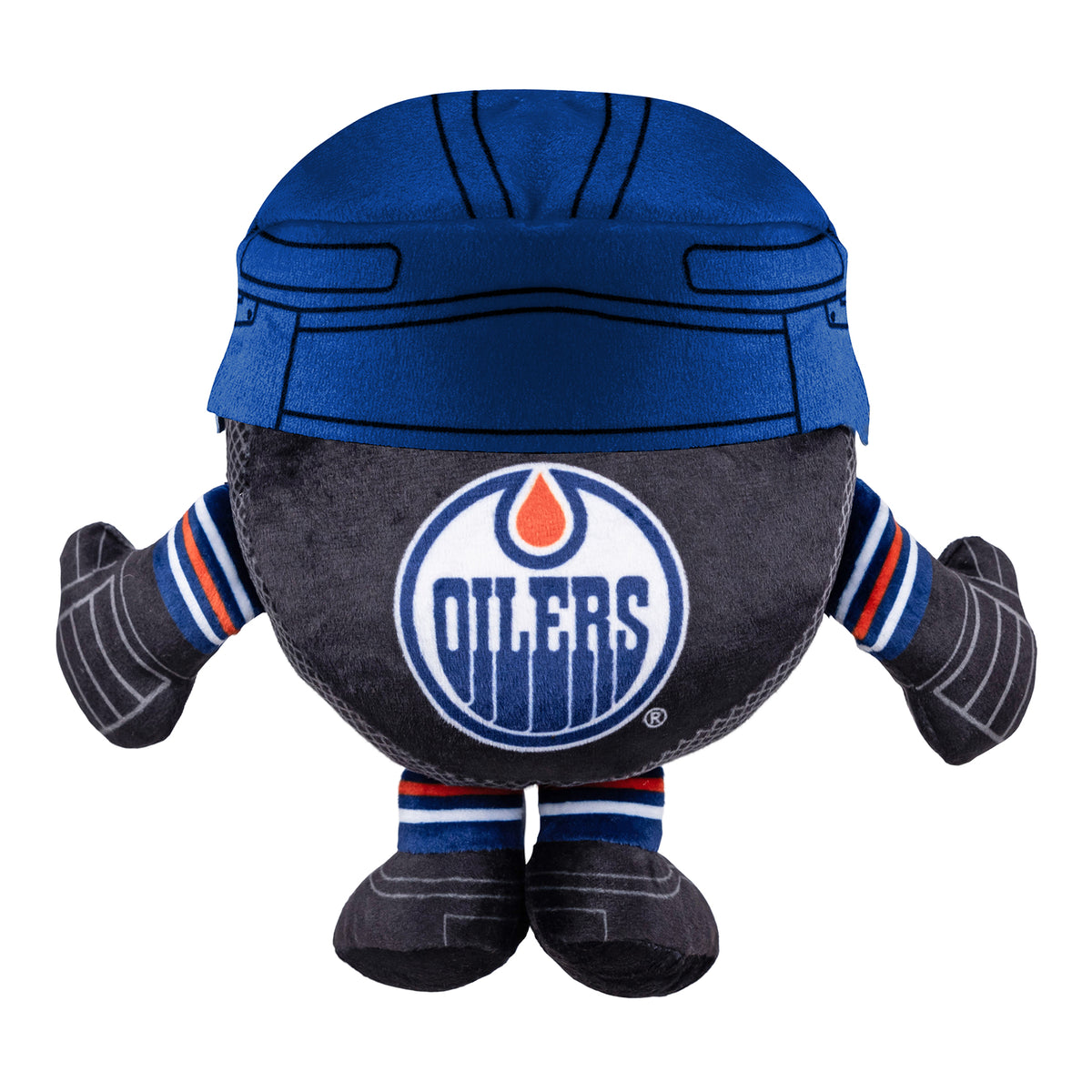 Edmonton Oilers 8&quot; Kuricha Hockey Puck Plush