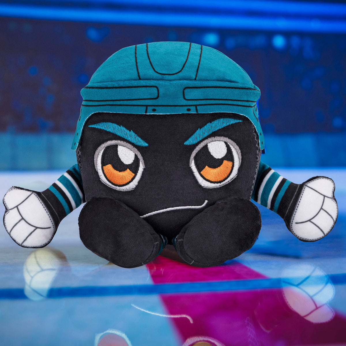 San Jose Sharks 8&quot; Kuricha Hockey Puck Plush