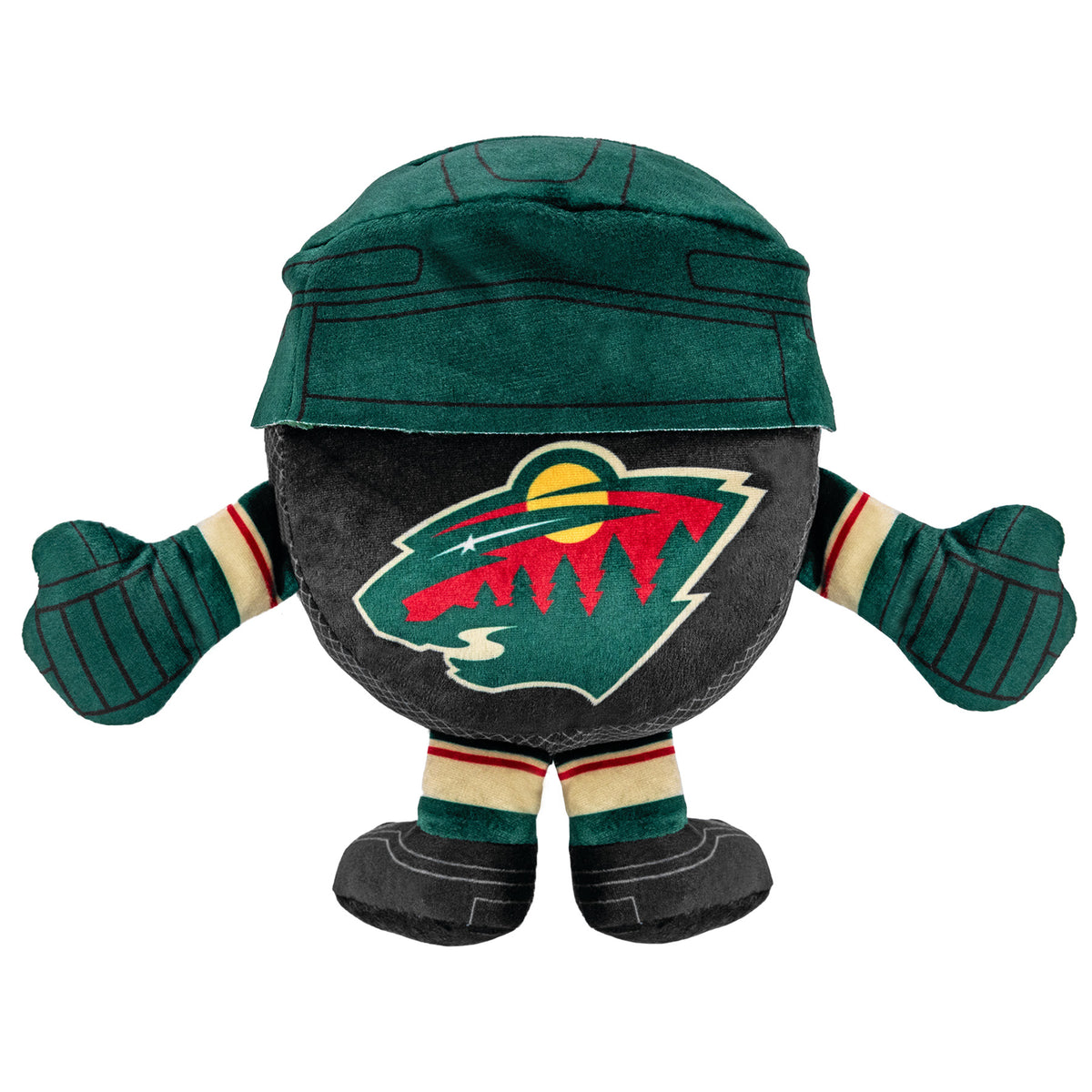 Minnesota Wild 8&quot; Kuricha Hockey Puck Plush