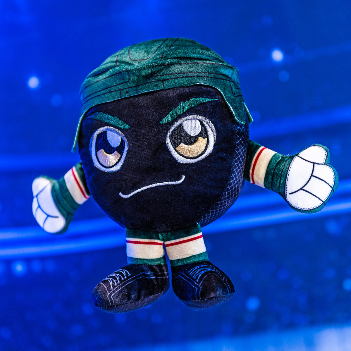 Minnesota Wild 8&quot; Kuricha Hockey Puck Plush
