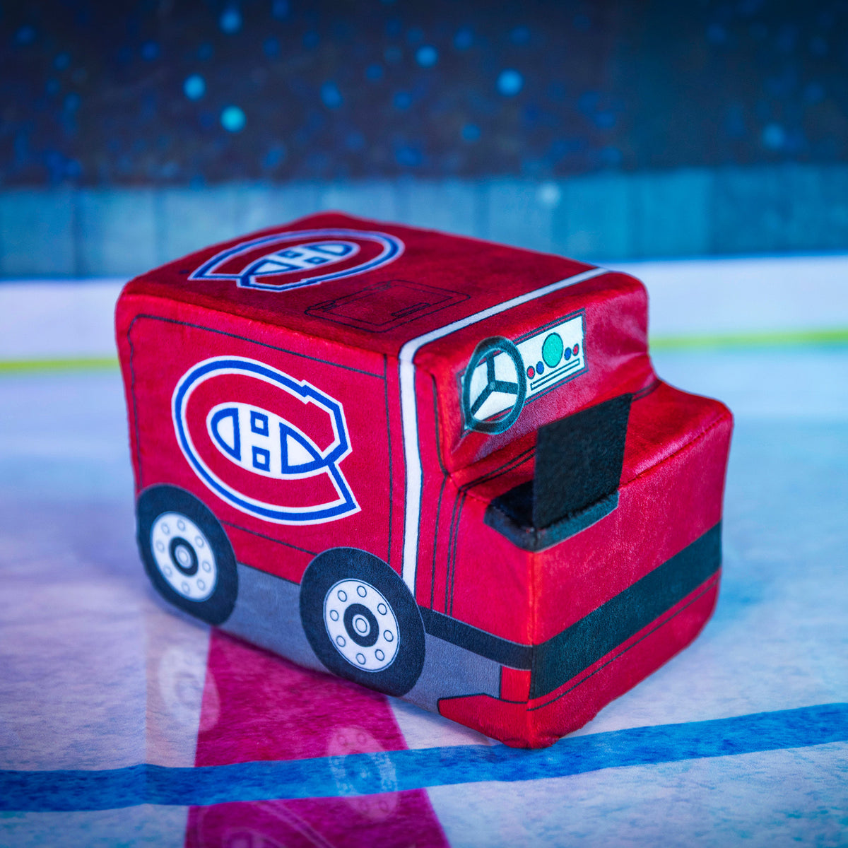 Montreal Canadiens Zamboni 7&quot; Kuricha Sitting Plush