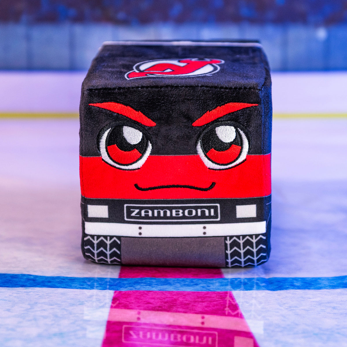 New Jersey Devils Zamboni 7&quot; Kuricha Sitting Plush