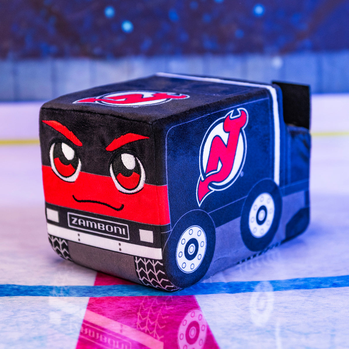 New Jersey Devils Zamboni 7&quot; Kuricha Sitting Plush