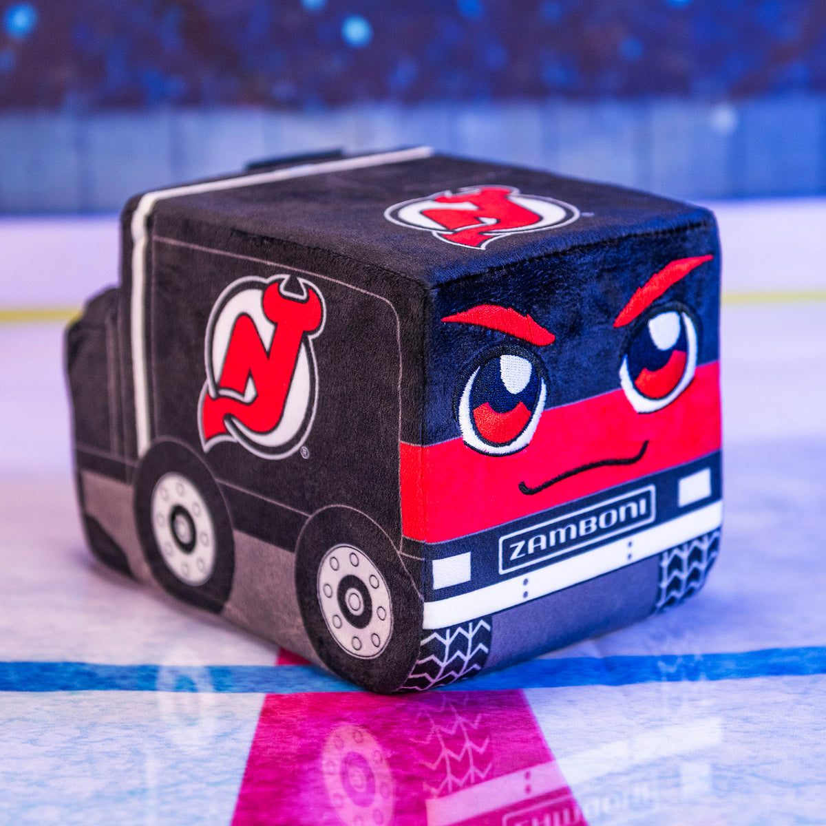 New Jersey Devils Zamboni 7&quot; Kuricha Sitting Plush