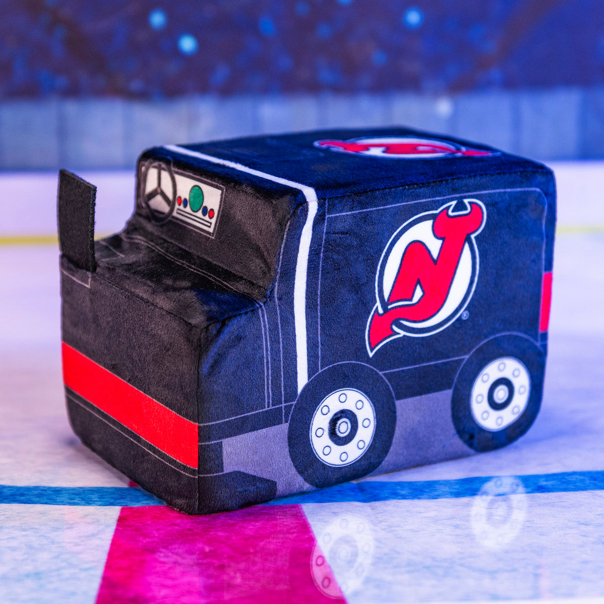 New Jersey Devils Zamboni 7&quot; Kuricha Sitting Plush