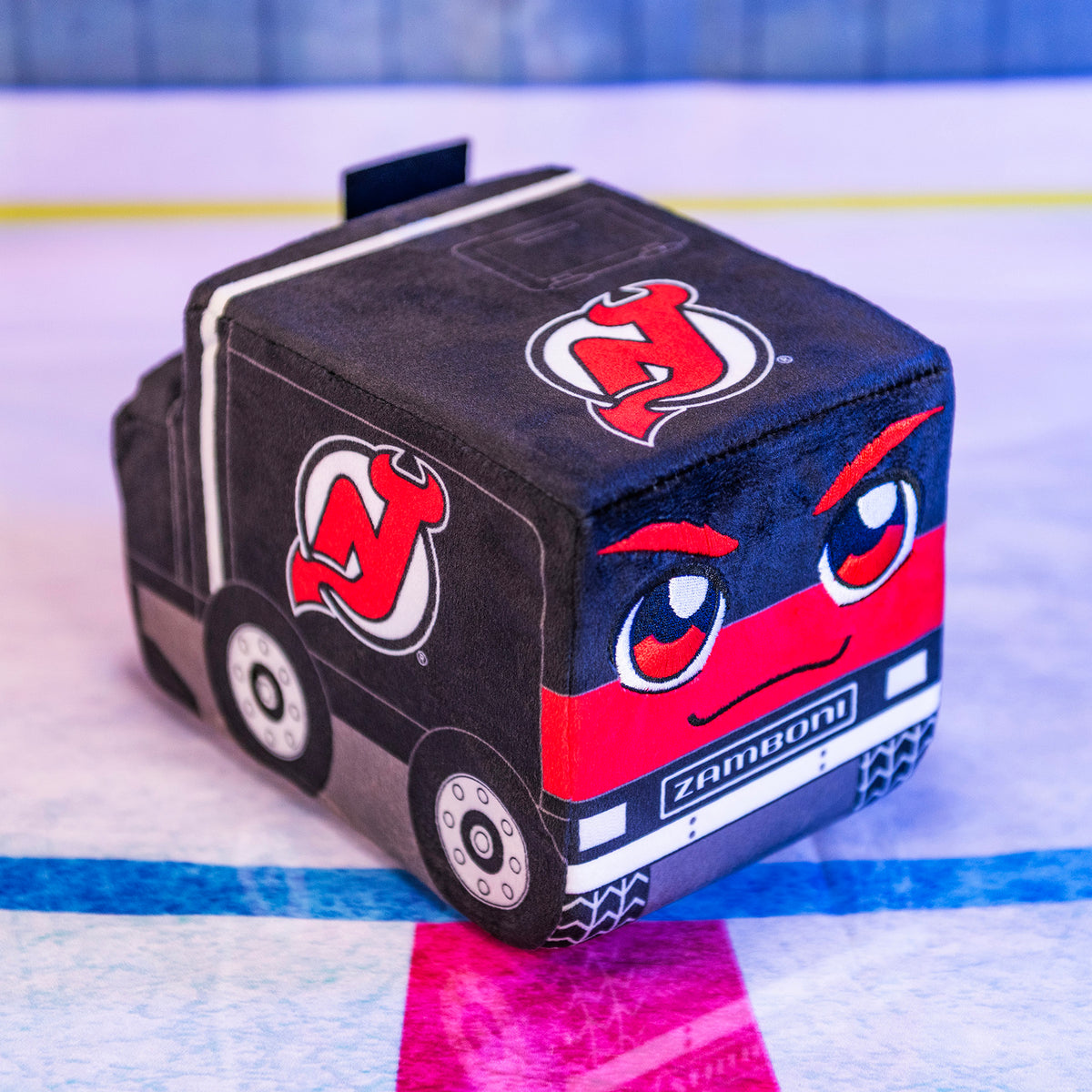 New Jersey Devils Zamboni 7&quot; Kuricha Sitting Plush