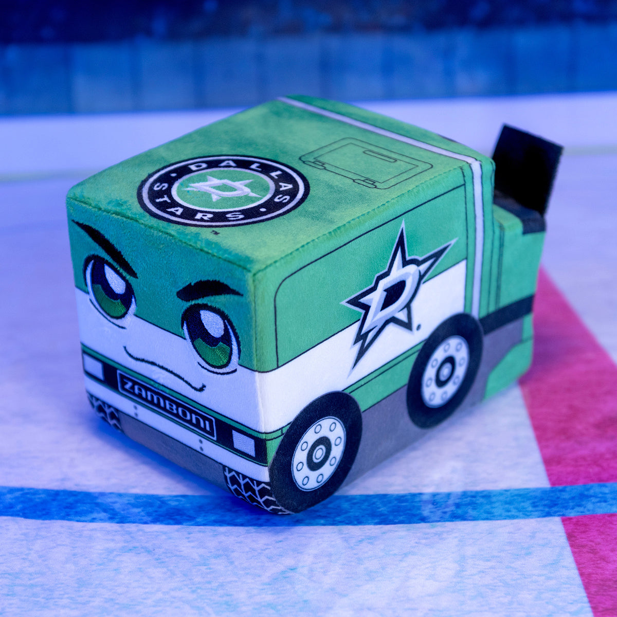 Dallas Stars Zamboni 7&quot; Kuricha Sitting Plush