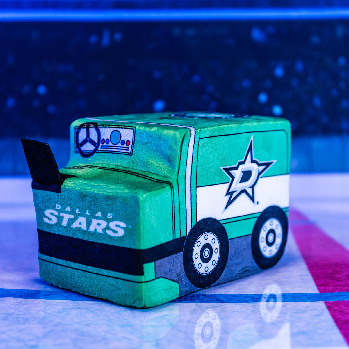 Dallas Stars Zamboni 7&quot; Kuricha Sitting Plush