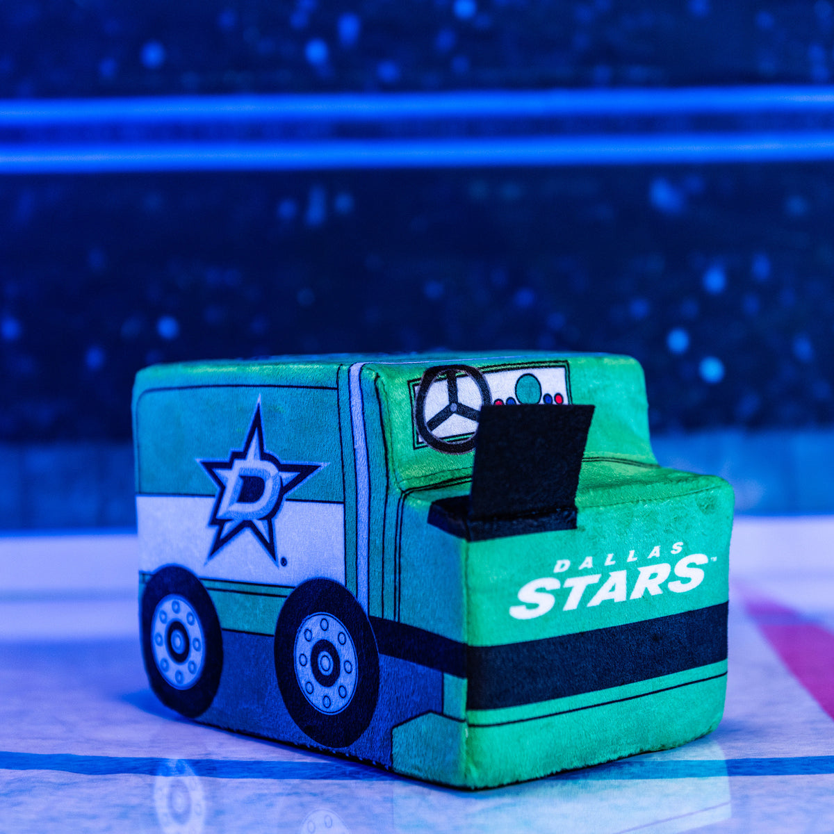 Dallas Stars Zamboni 7&quot; Kuricha Sitting Plush