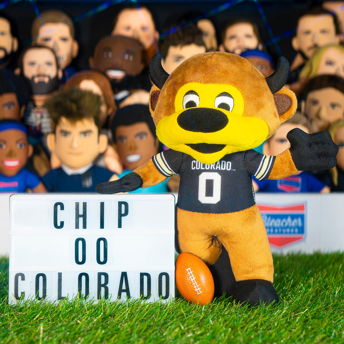 Colorado Buffaloes Chip The Buffalo 10&quot; Mascot Plush Figure