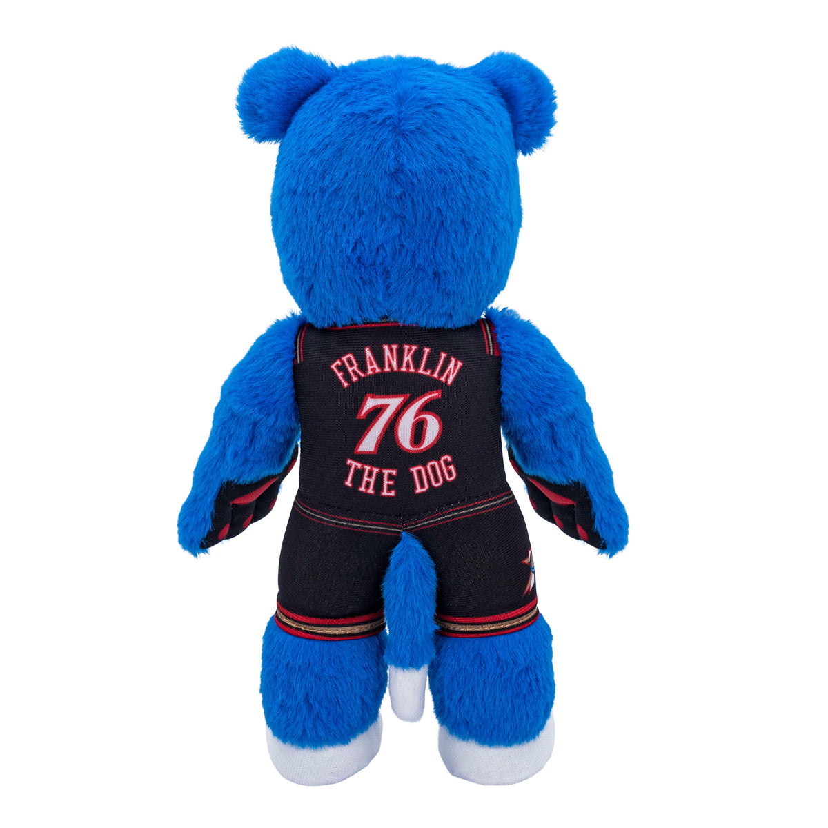 Philadelphia 76ers Franklin Hardwood Classics 10&quot; Mascot Plush Figure (Black Uniform)