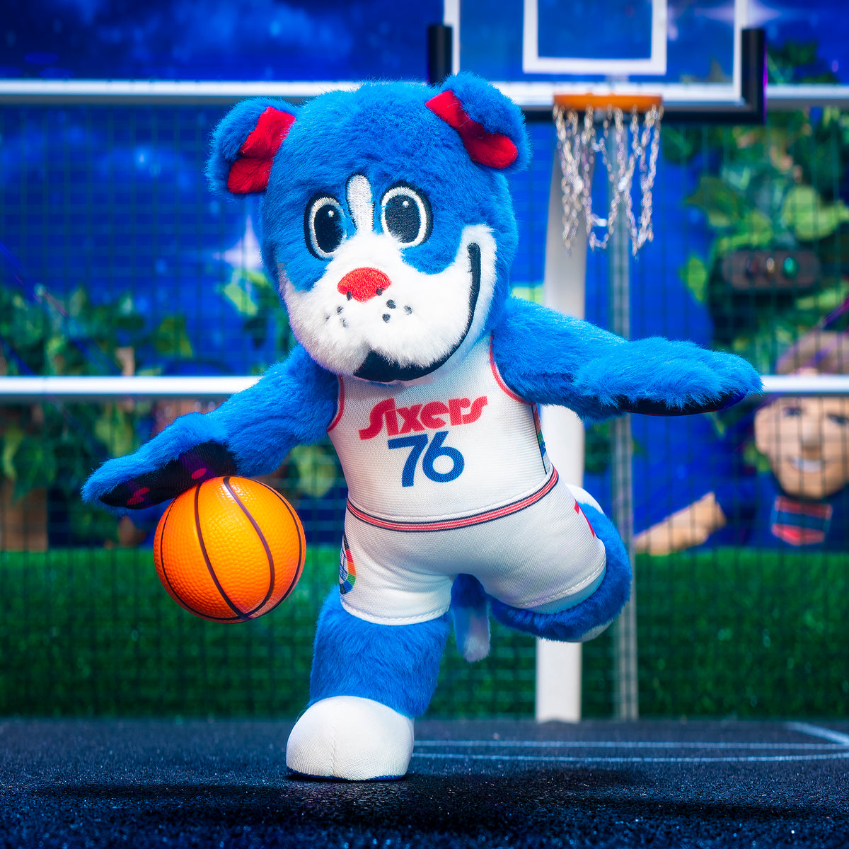 Philadelphia 76ers Franklin 10&quot; Mascot Plush Figure (City Edition &#39;24-&#39;25)