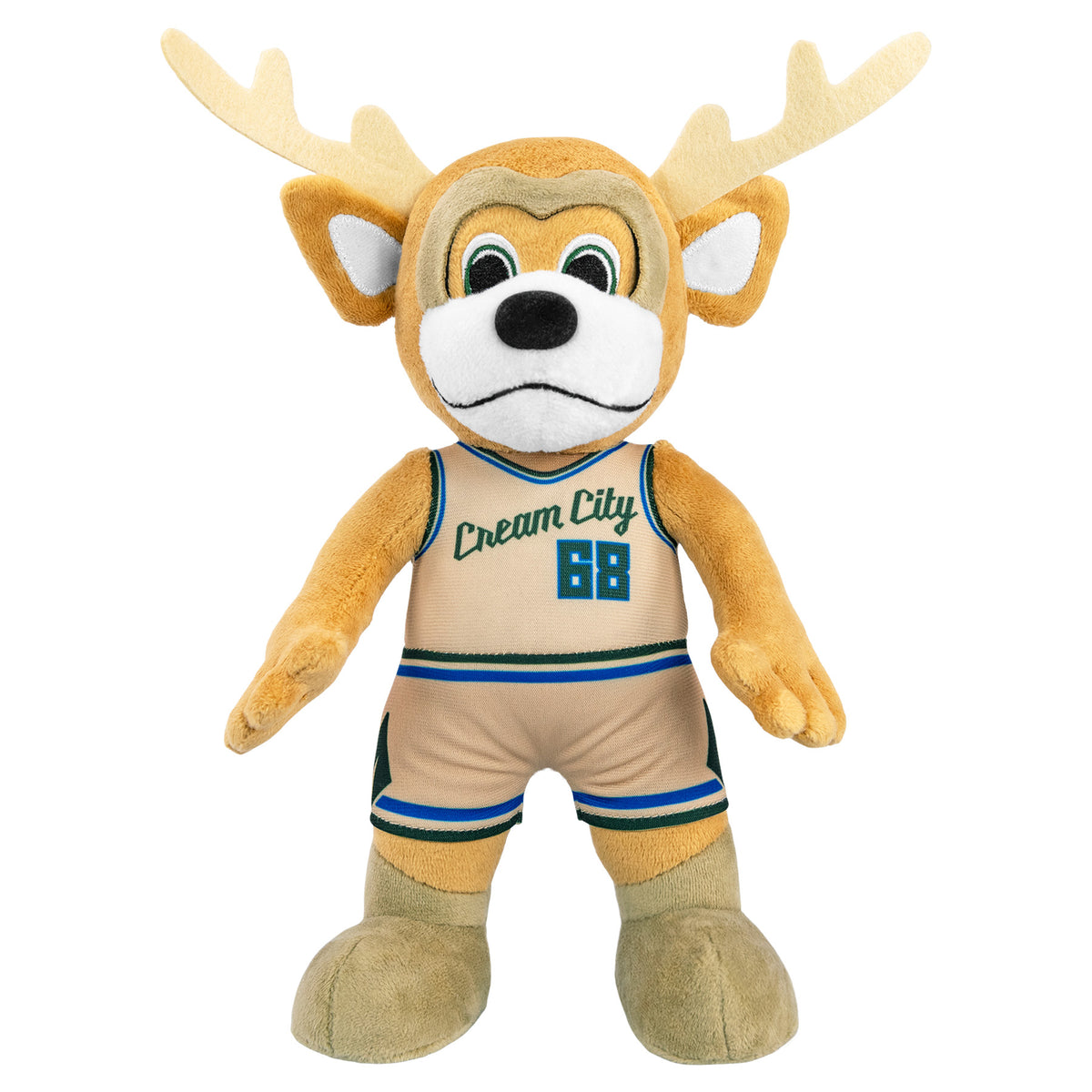 Milwaukee Bucks Bango 10" NBA Plush Figure Plush (City Edition 2025)