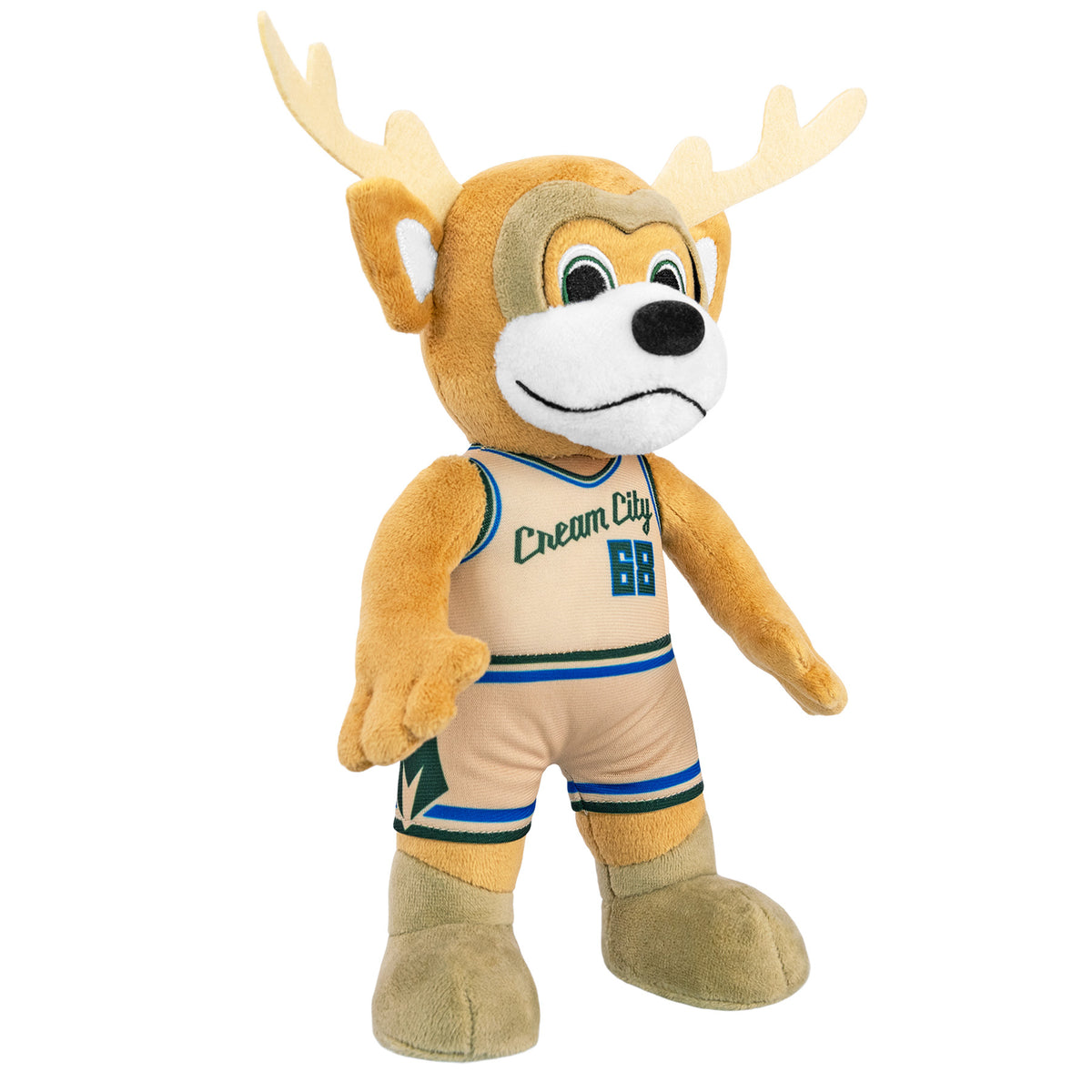 Milwaukee Bucks Bango 10" NBA Plush Figure Plush (City Edition 2025)
