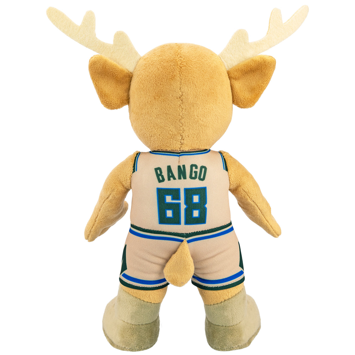 Milwaukee Bucks Bango 10" NBA Plush Figure Plush (City Edition 2025)