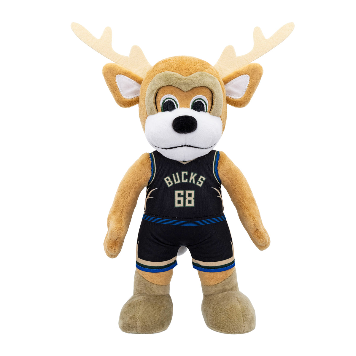 Milwaukee Bucks Bango 10&quot; Mascot Plush Figure (Statement Uniform)