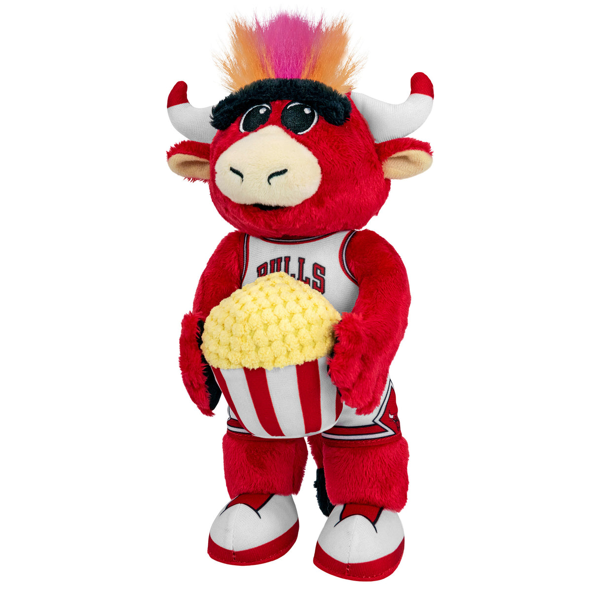 Chicago Bulls Benny The Bull No.99 Popcorn 10" NBA Mascot Plush Figure