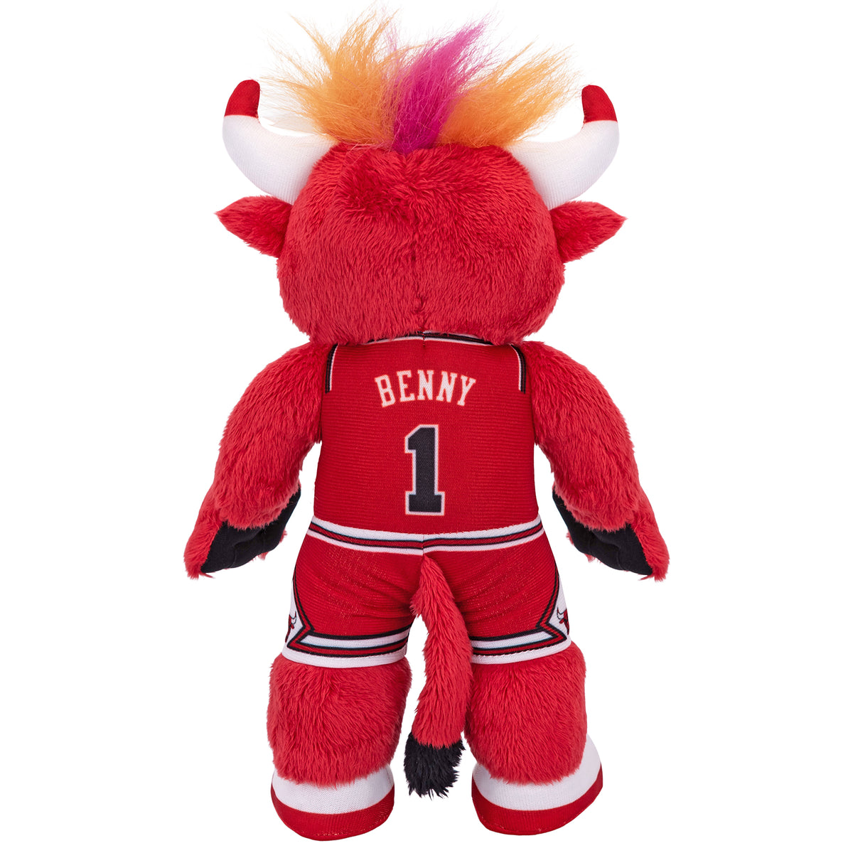 Chicago Bulls Benny the Bull 10&quot; Mascot Plush Figure (Red Uniform Icon)