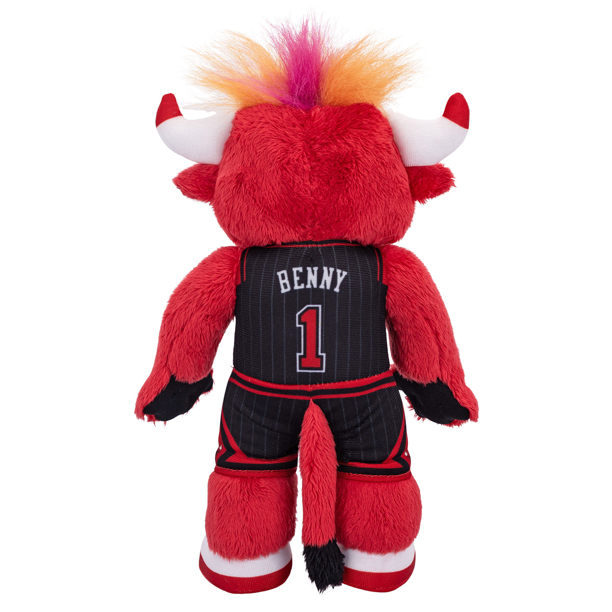 Chicago Bulls Benny the Bull 10&quot; Mascot Plush Figure (Black Uniform)