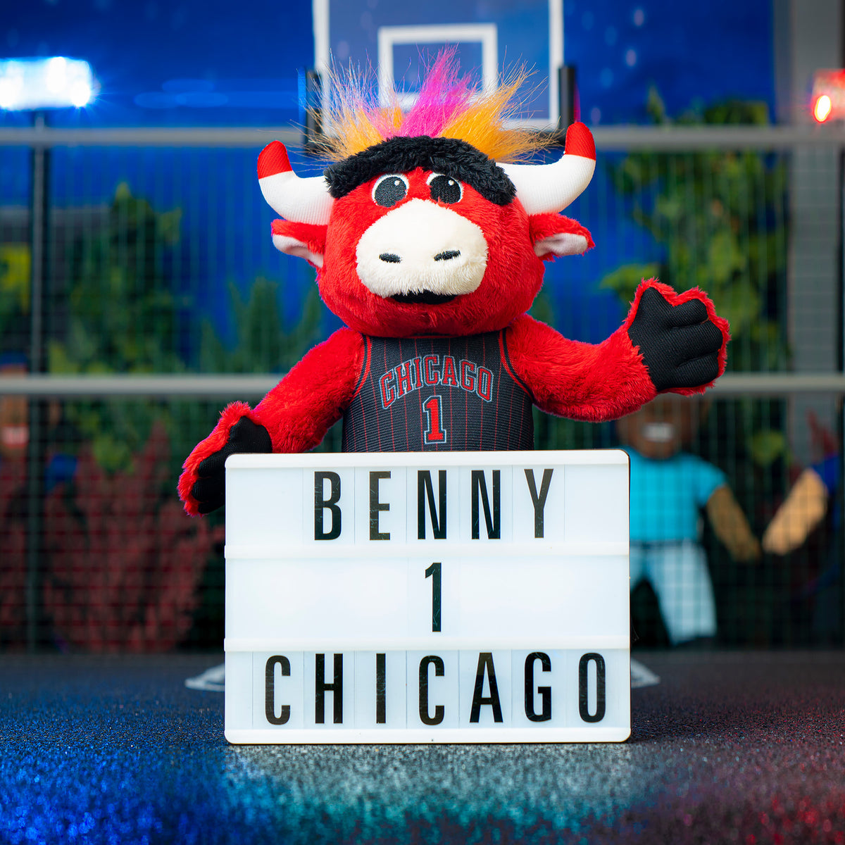 Chicago Bulls Benny The Bull 10&quot; Plush Figure