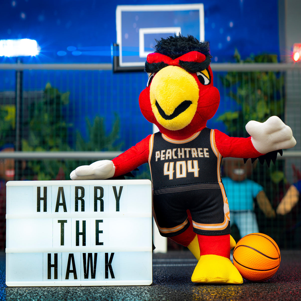 Atlanta Hawks Harry The Hawk 10" Plush Figure 2025 City Edition