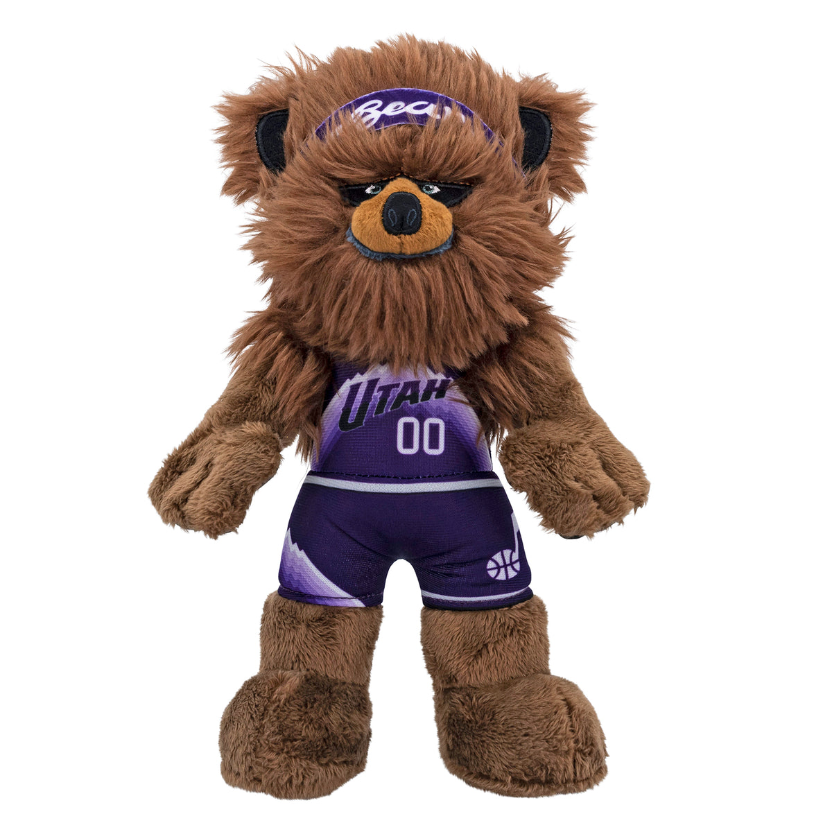 Utah Jazz Jazz Bear 10&quot; Mascot Plush Figure (City Edition)