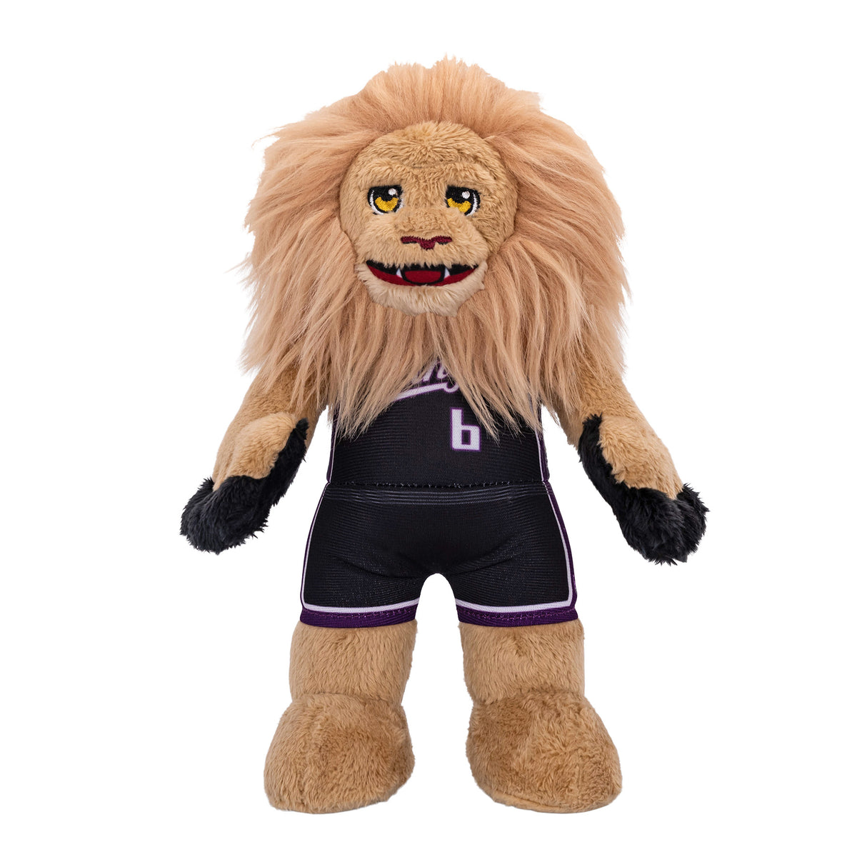 Sacramento Kings Slamson 10&quot; Mascot Plush Figure Icon Black