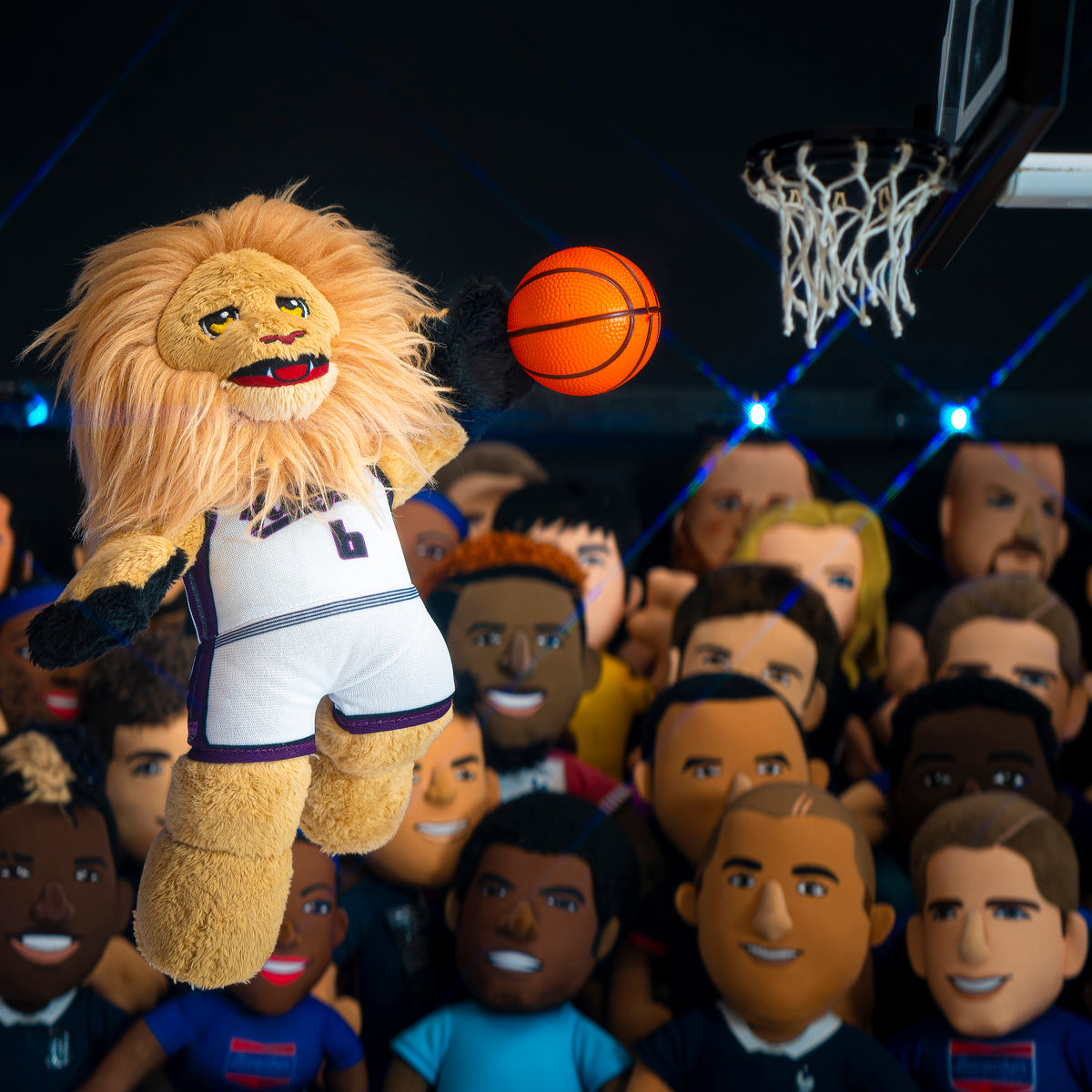 Sacramento Kings Slamson 10&quot; Mascot Plush Figure (Association Uniform)