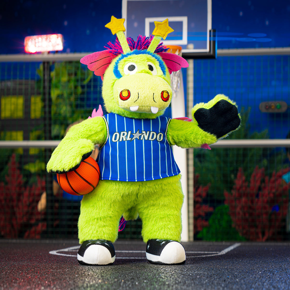 Orlando Magic Stuff the Magic Dragon 10” Plush Figure