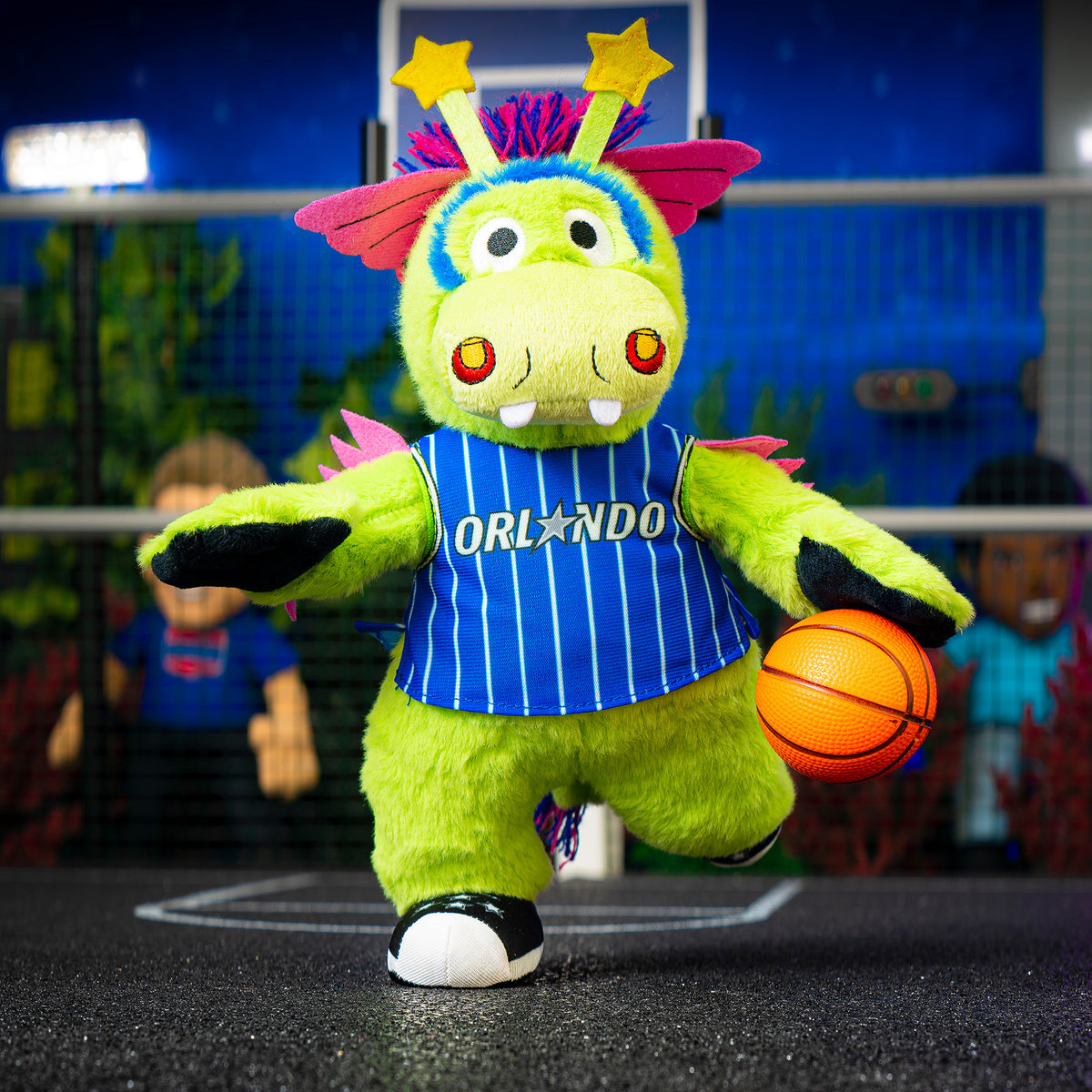 Orlando Magic Stuff the Magic Dragon 10” Plush Figure