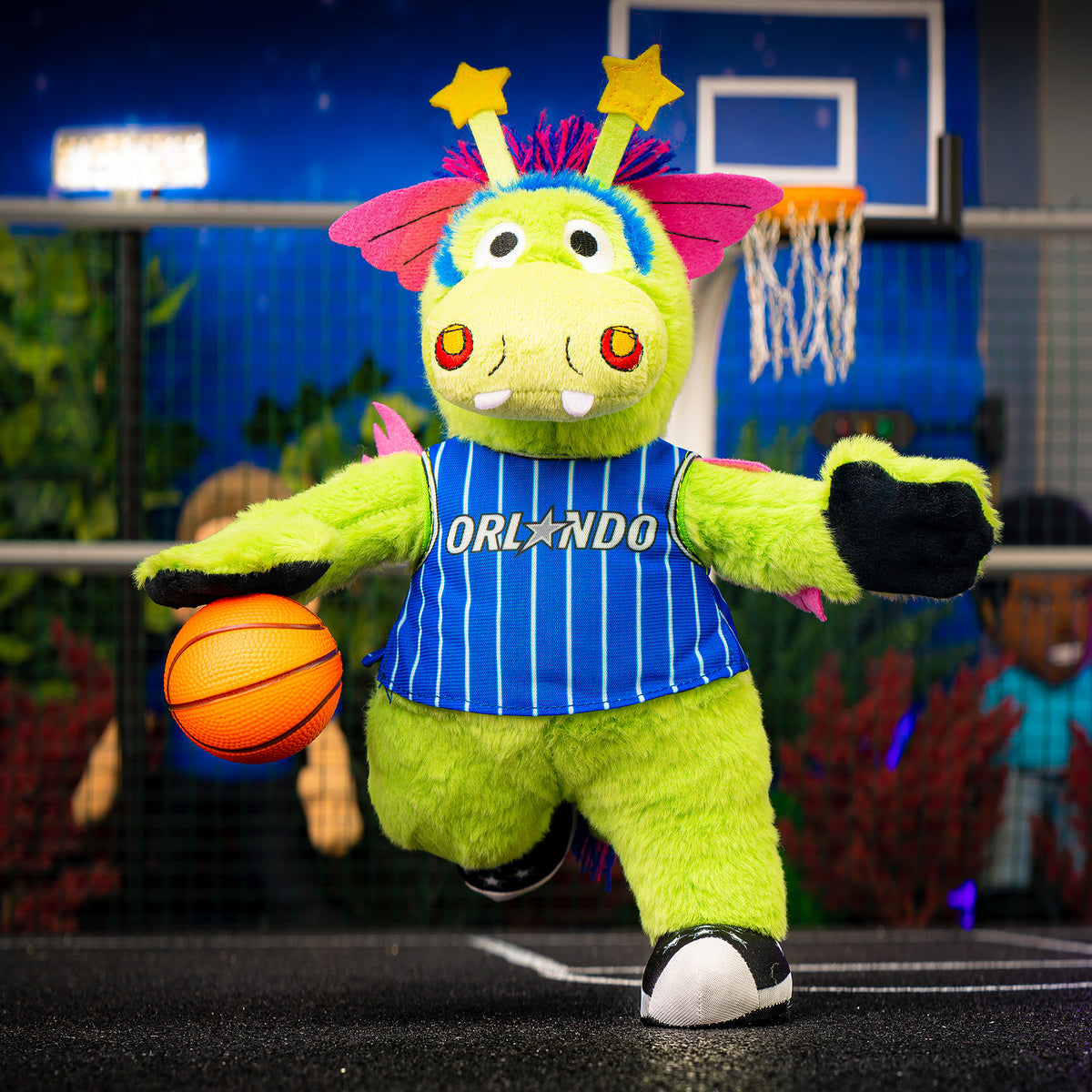 Orlando Magic Stuff the Magic Dragon 10” Plush Figure