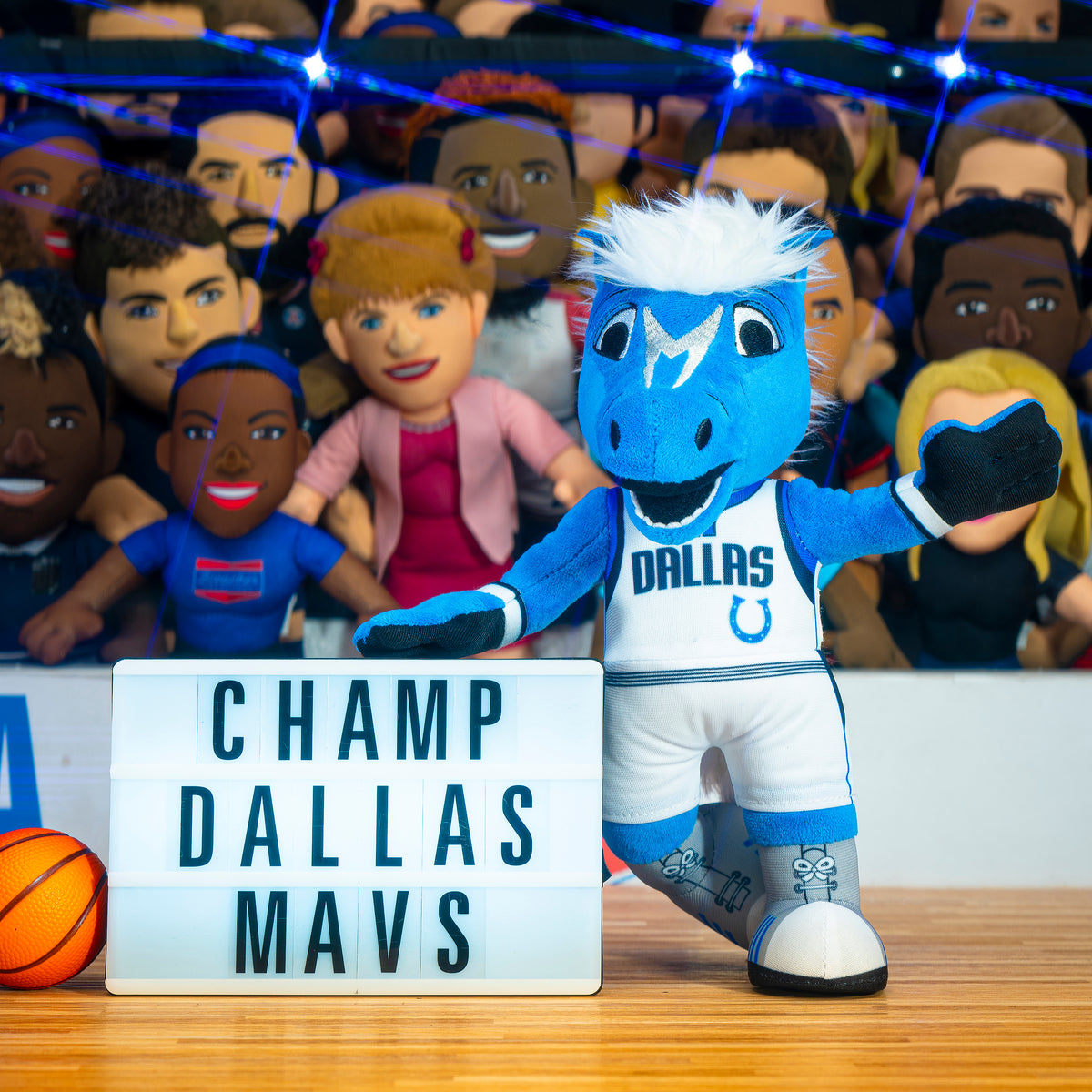 Dallas Mavericks Champ 10&quot; Mascot Plush Figure