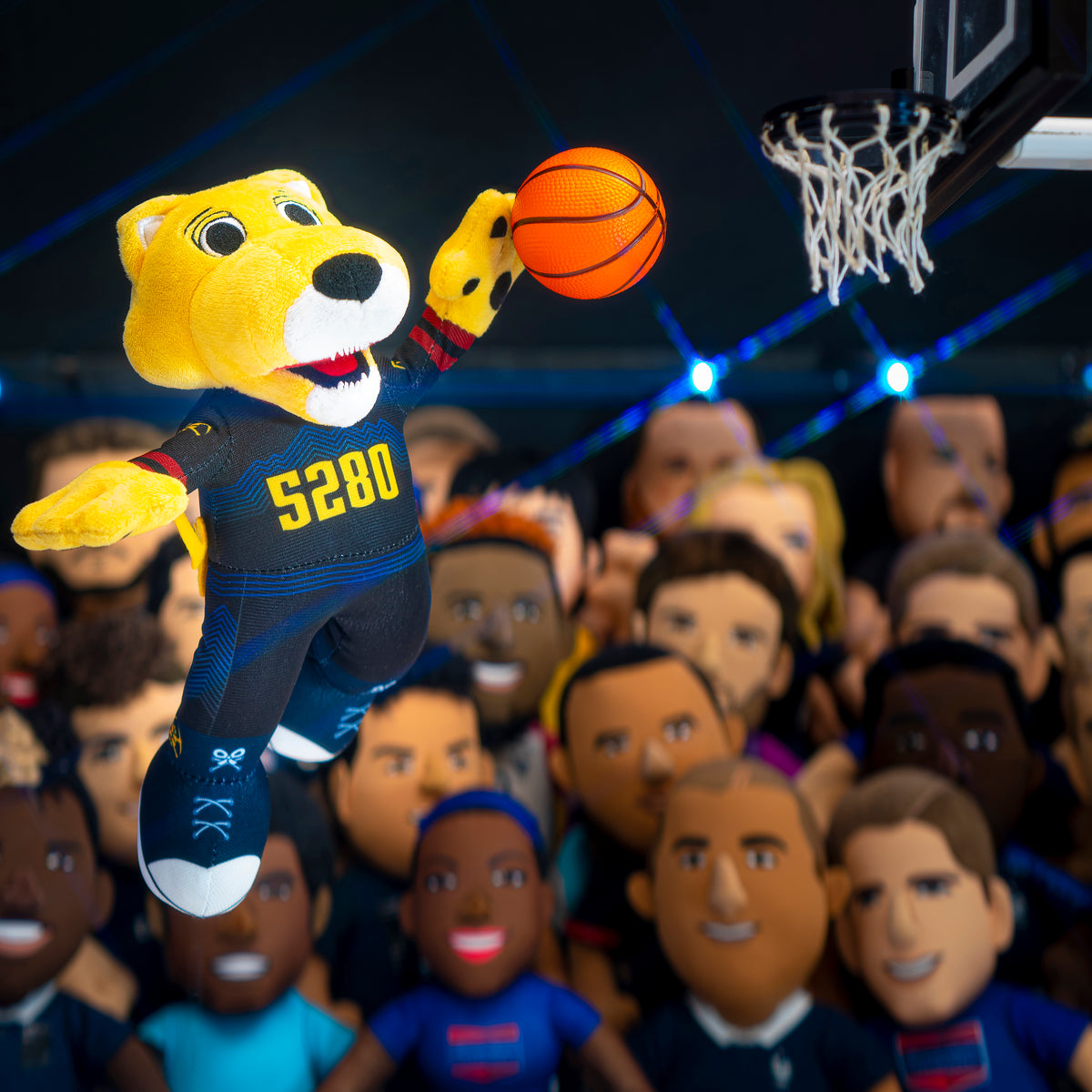 Denver Nuggets Rocky 10" Mascot Plush Figure (City Edition)