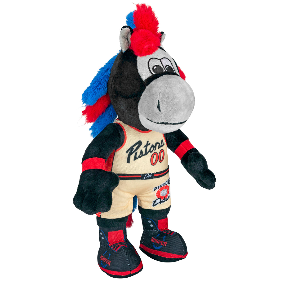Detroit Pistons Hooper 10&quot; Mascot Plush Figure (City Edition 2024-25)