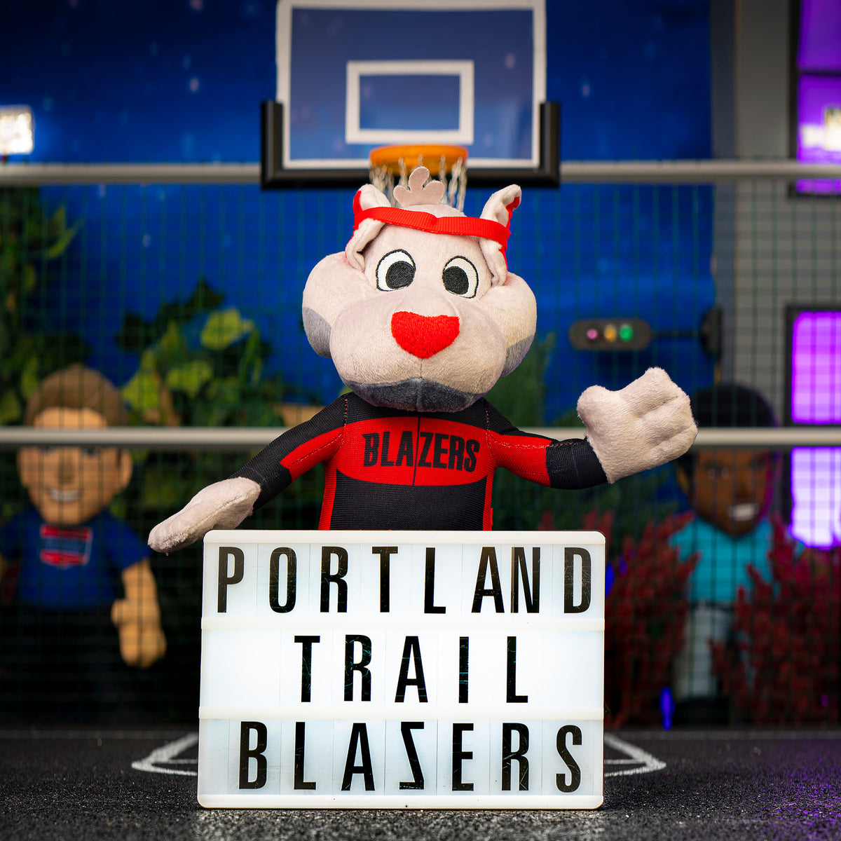 Portland Trailblazers Blaze 10” Plush Figure
