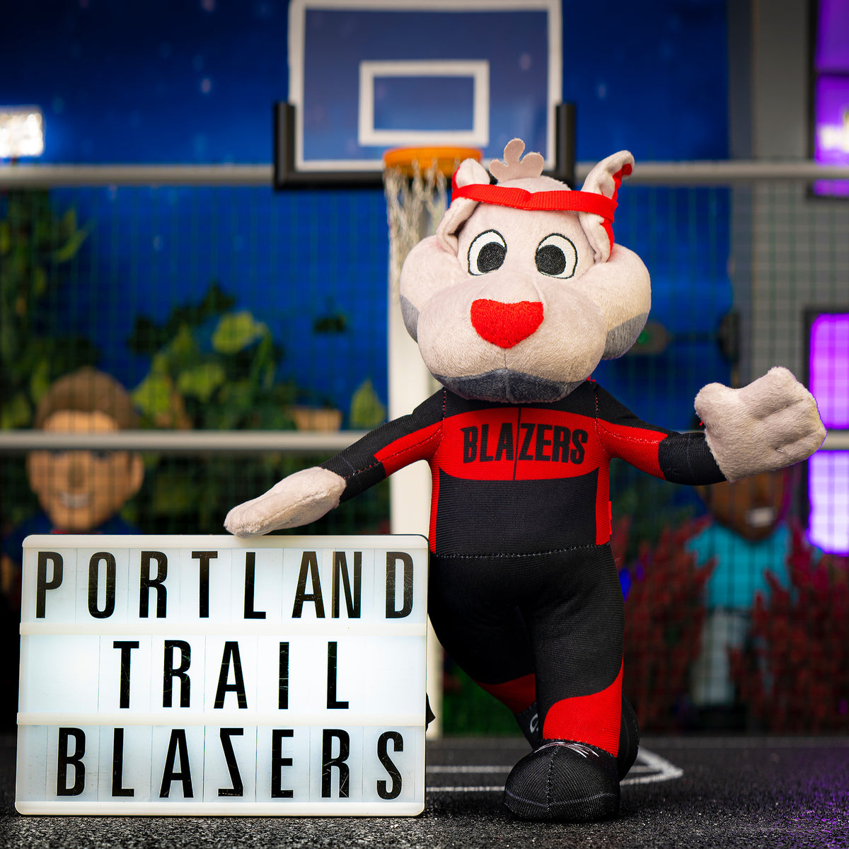 Portland Trailblazers Blaze 10” Plush Figure
