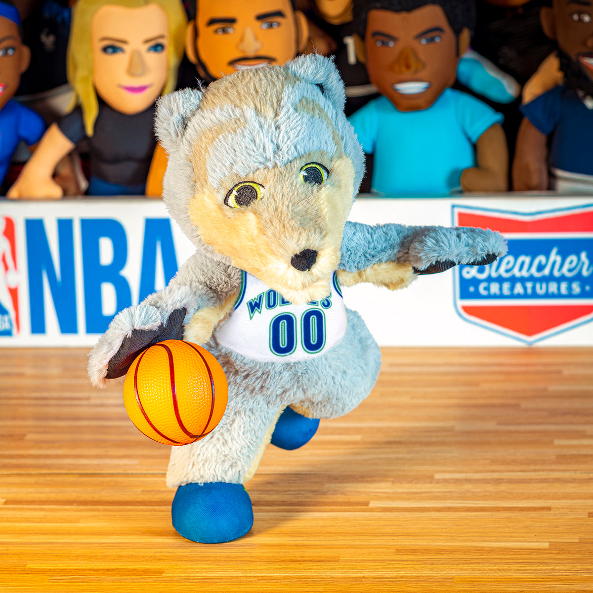 Minnesota Timberwolves Crunch Hardwood Classics 10&quot; Mascot Plush Figure