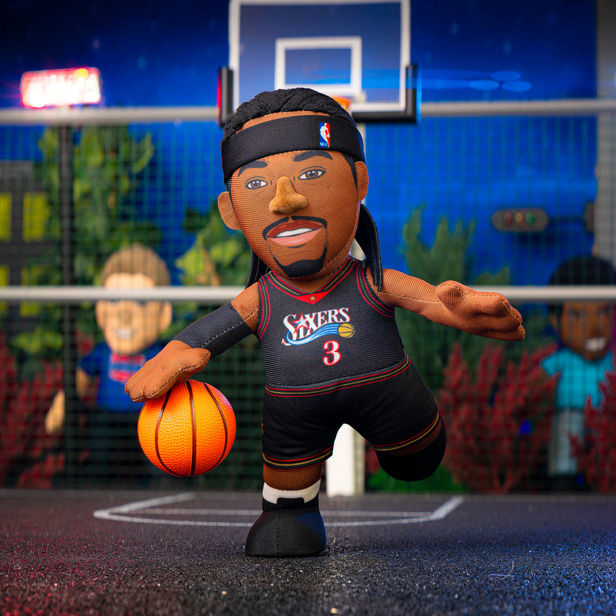 Philadelphia 76ers Allen Iverson 10" Plush Figure