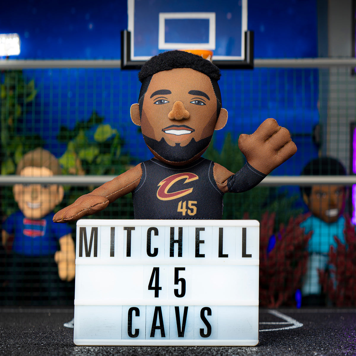 Cleveland Cavaliers Donovan Mitchell 10” Plush Figure