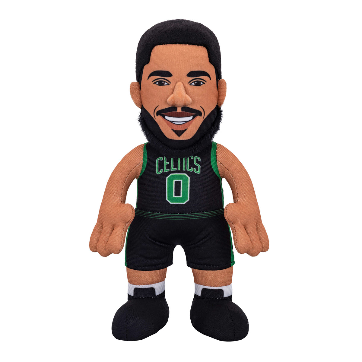 Boston Celtics Jayson Tatum 10&quot; Plush Figure (Black Uniform)